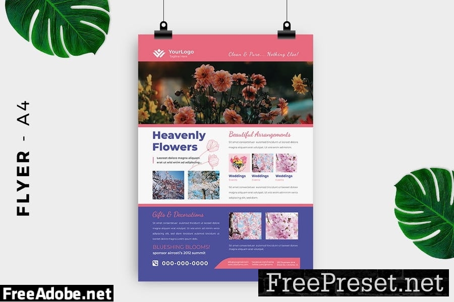 Florist Flyer Design