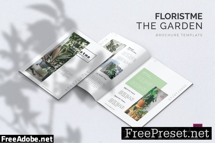 Floristme Garden - Brochure Template KBHLP4V