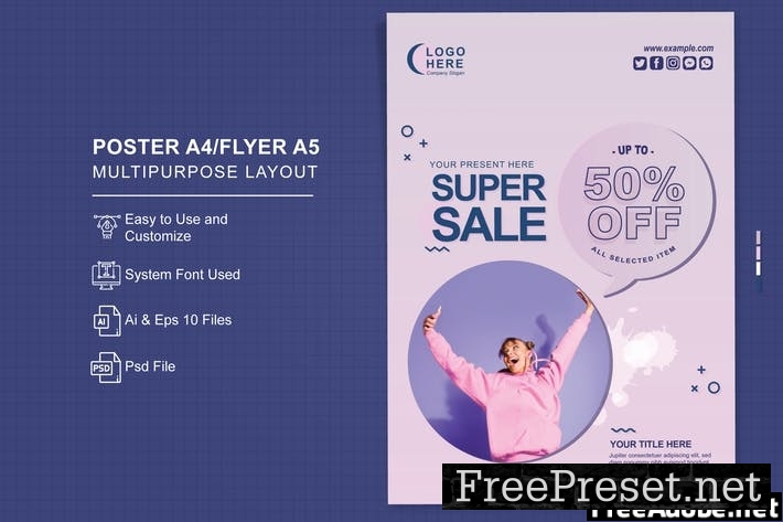 Flyer A4 Layout SBE5SL8