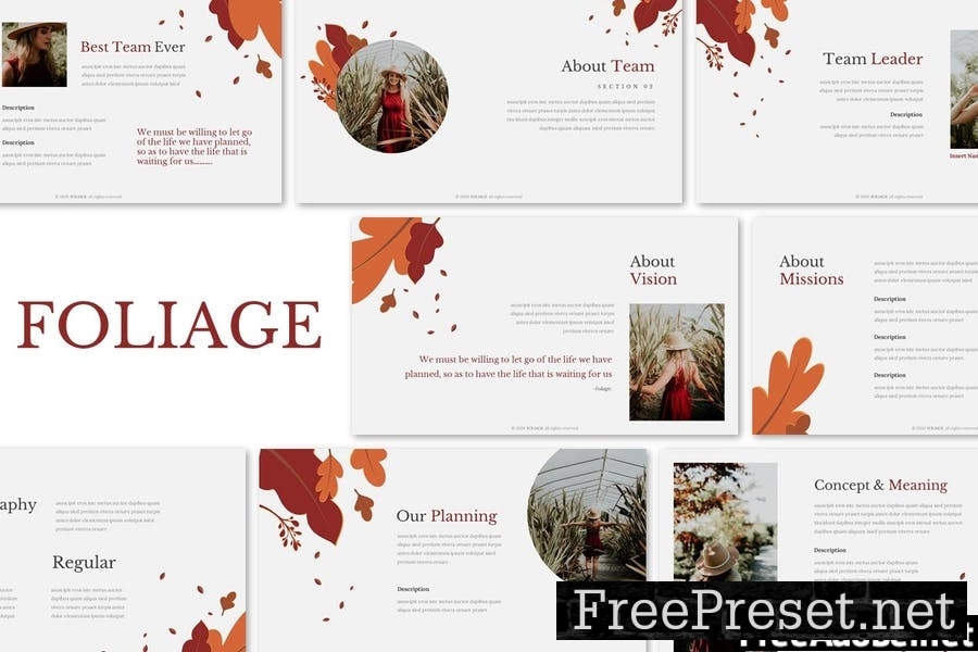 Foliage - Presentation Template