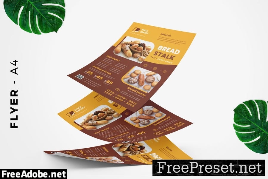 Food / Bread Flyer Design