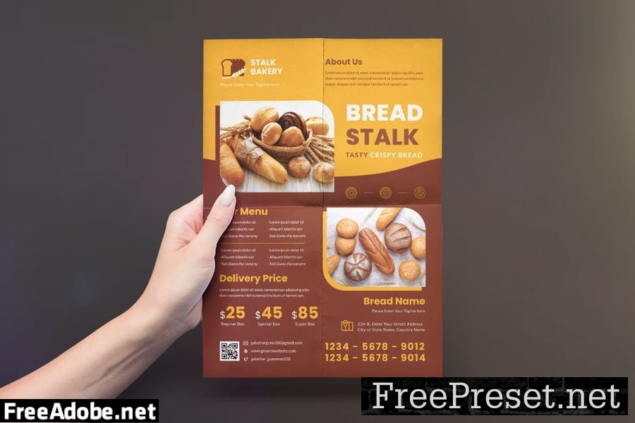 Food / Bread Flyer Design