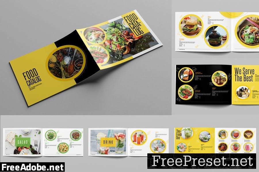 Food Catalog Template FS95N85