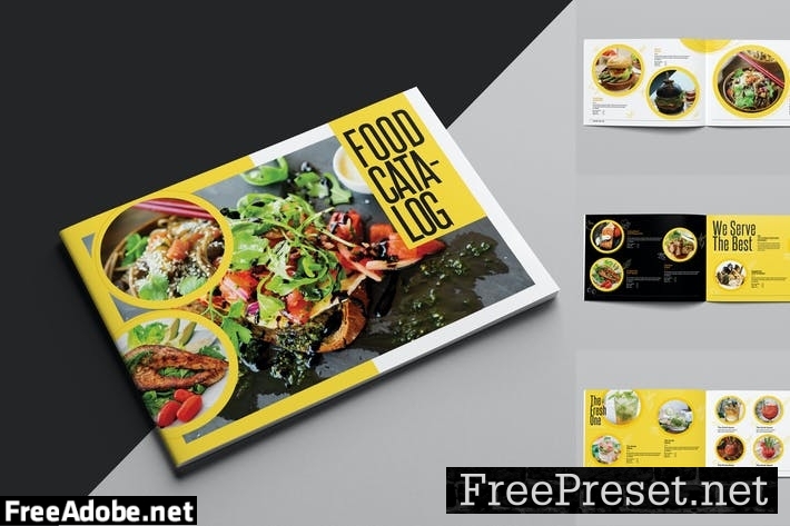 Food Catalog Template FS95N85