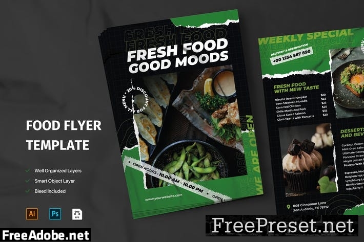 Food Flyer EK6H3XK