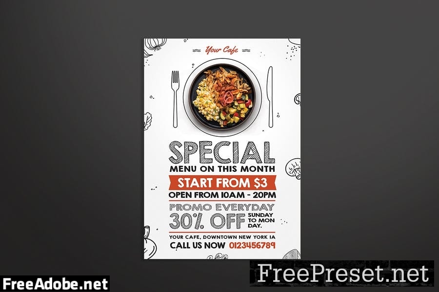 Food Flyer 274QDKX