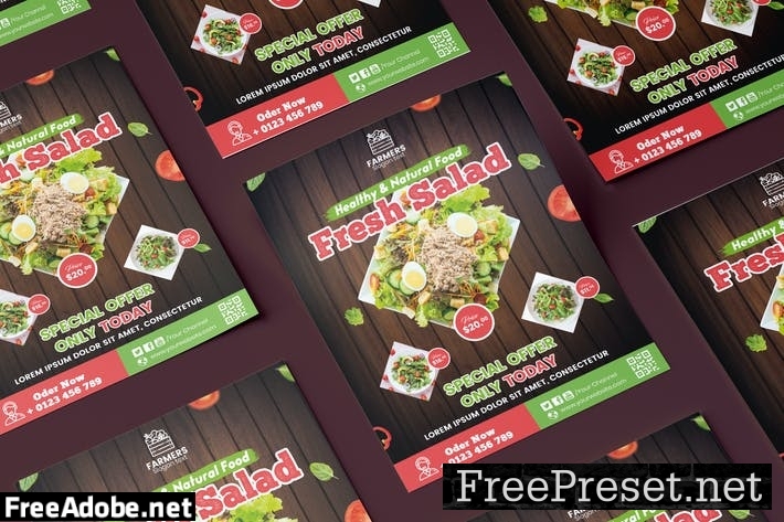 Food Flyer PSD Template TVFN7T6