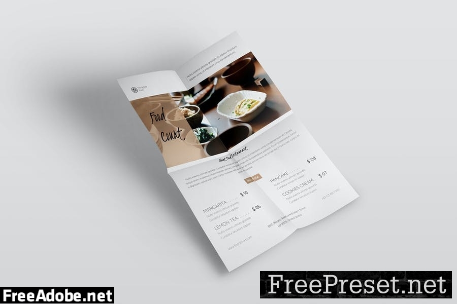 Food Flyer Template G7YEWMZ