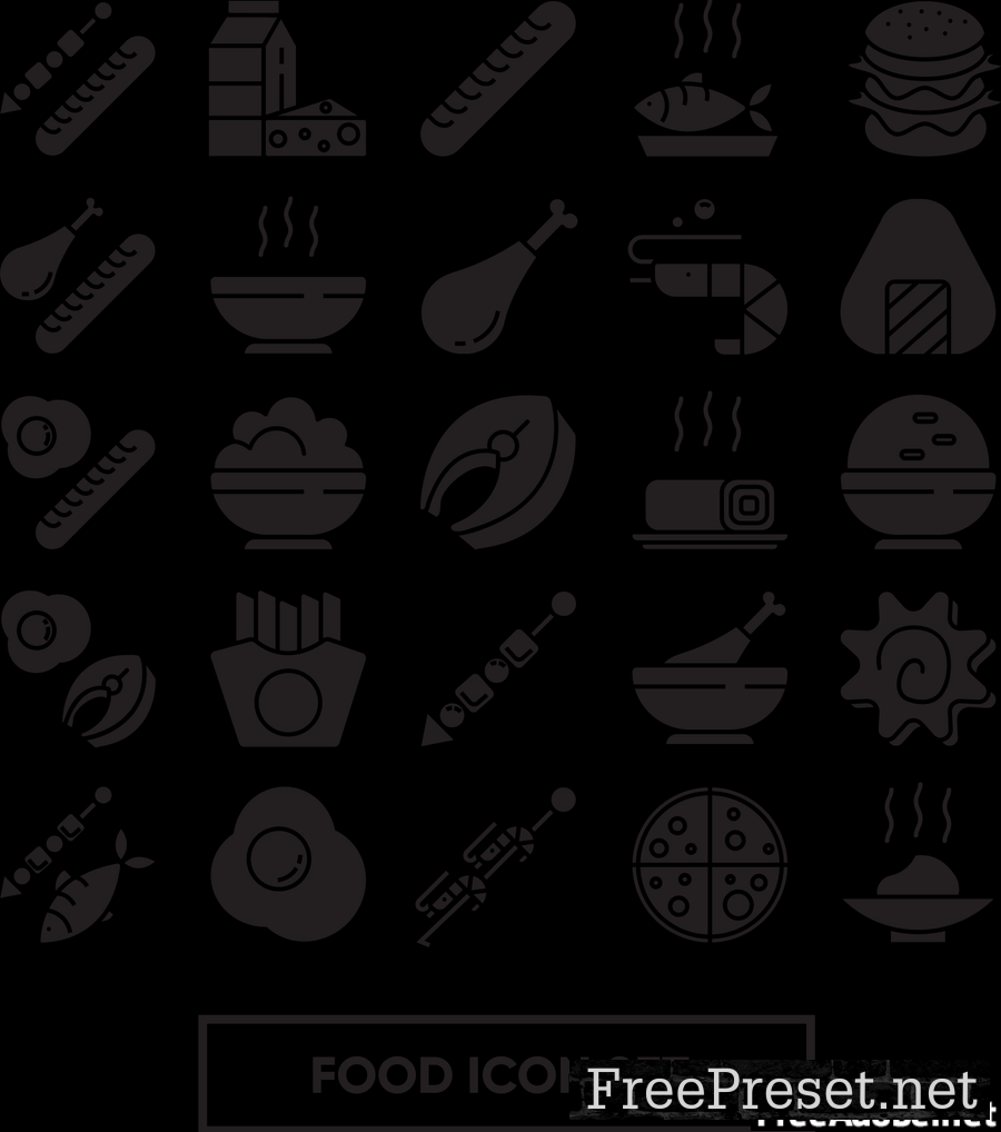 Food Icons Set