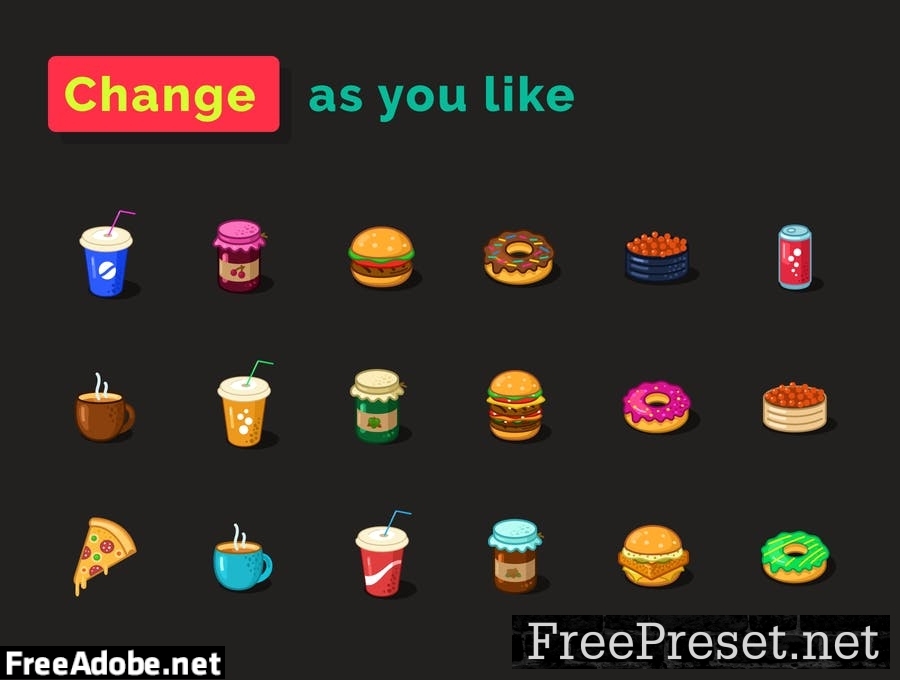 Food Icons Set