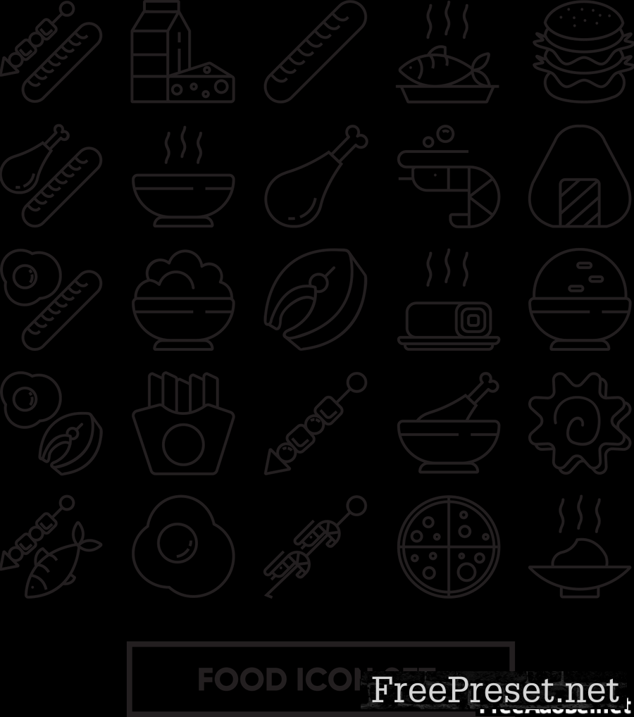 Food Icons Set