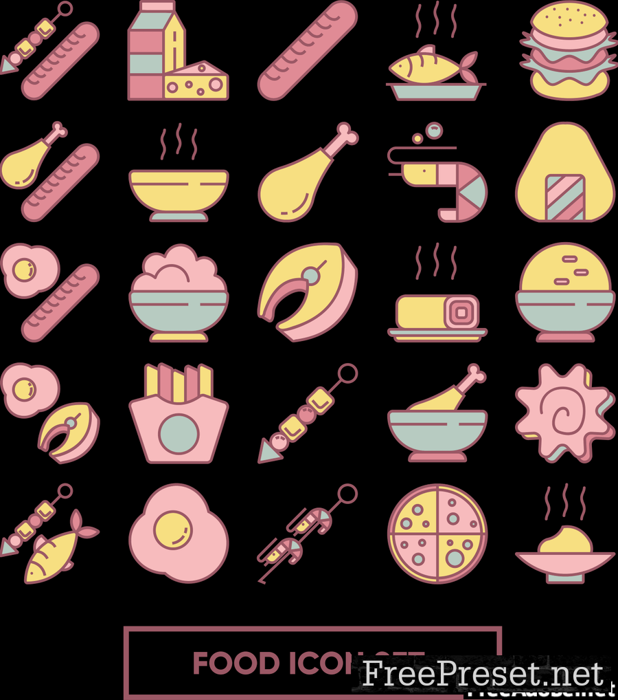 Food Icons Set