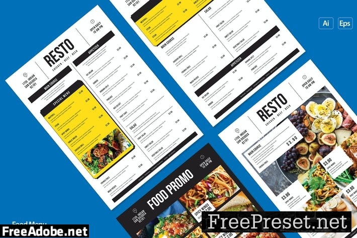 Food Menu Template JYNGMZH