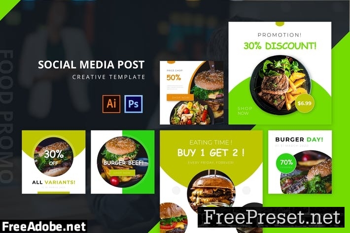 Food Promo Social Media Post EQVP6EJ