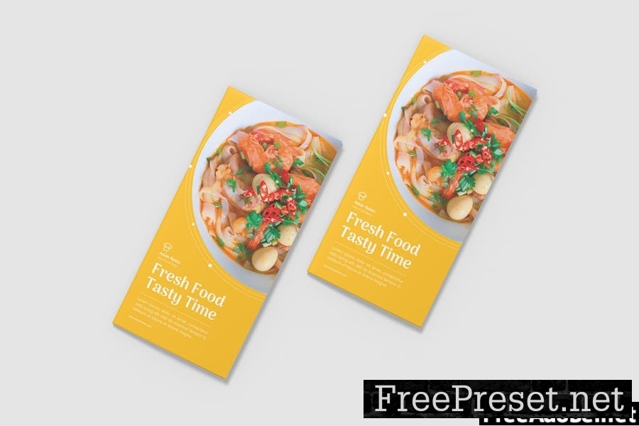 Food Resto Trifold Brochure