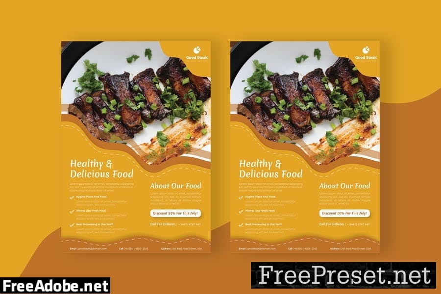 Food Steak | Flyer