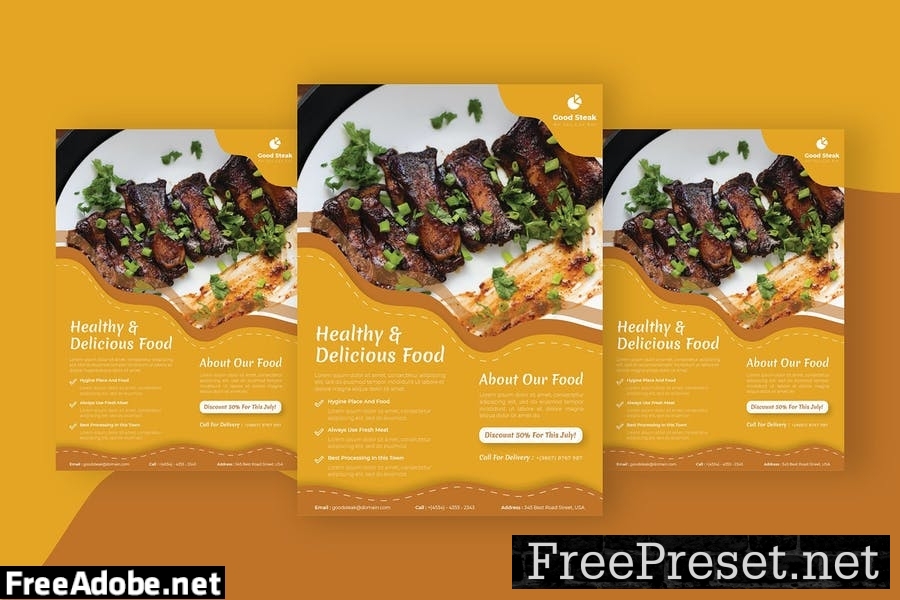 Food Steak | Flyer