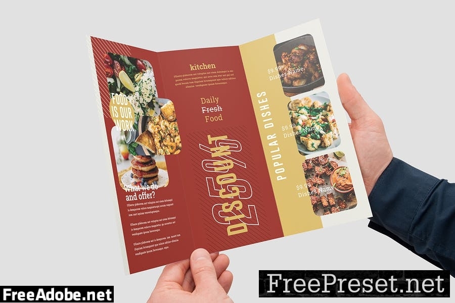 Food Trifold Brochure