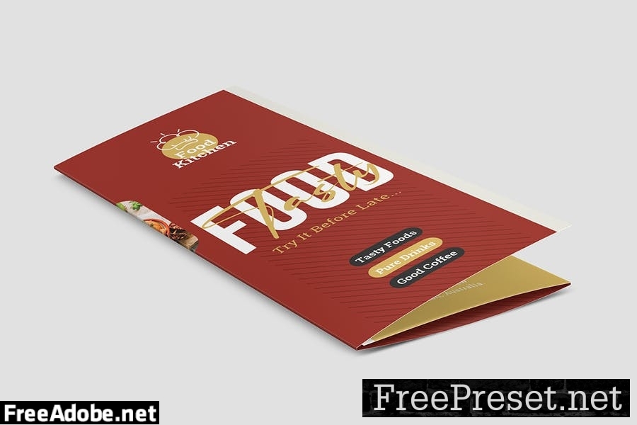 Food Trifold Brochure