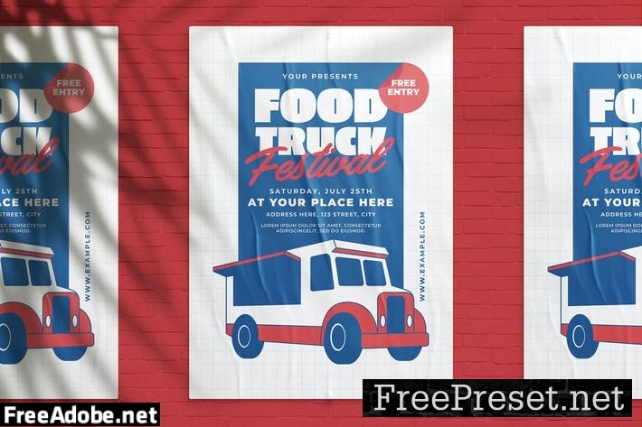 Food Truck Festival Flyer PZRKDA5