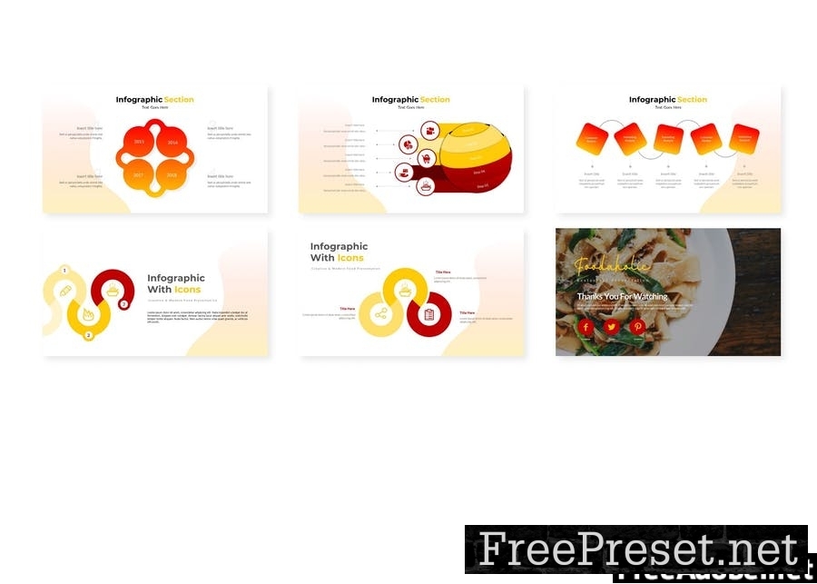 Foodaholic - Google Slides Template