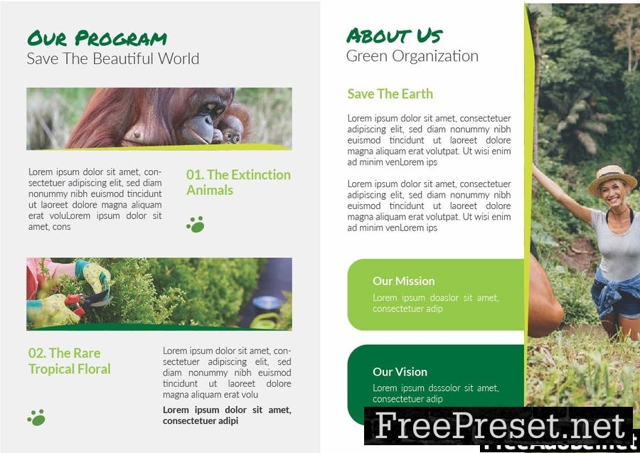 Forest Conservation Brochure