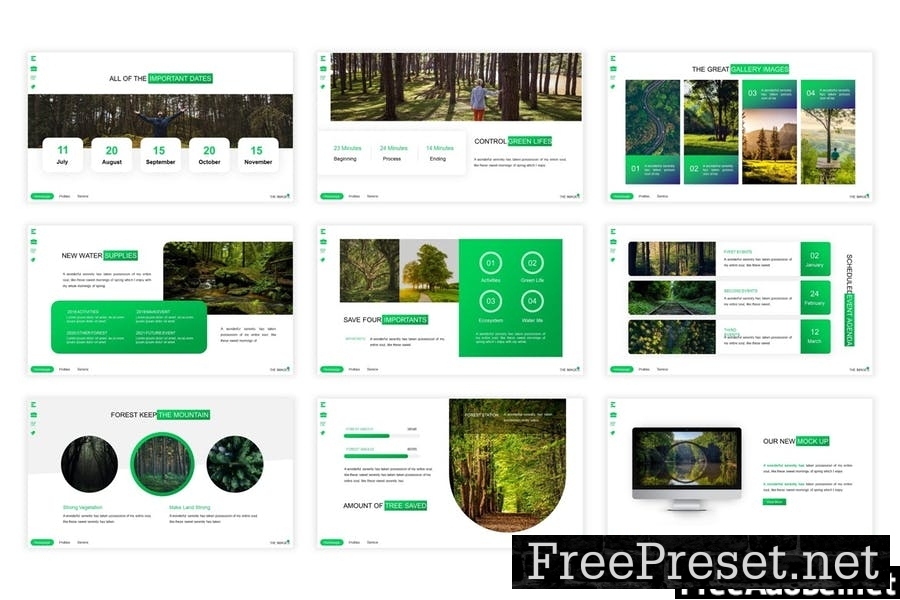 Forestarr Presentation Template 4ZRWLZ9