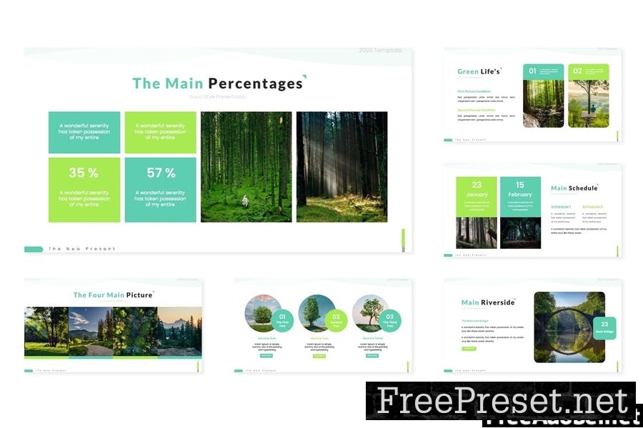 Forestrain - Powerpoint Template