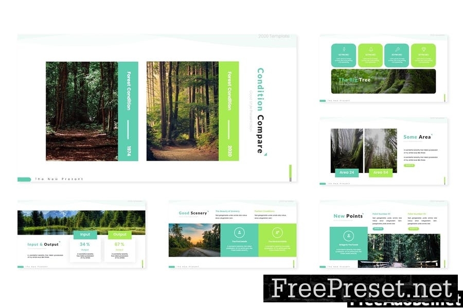 Forestrain - Powerpoint Template