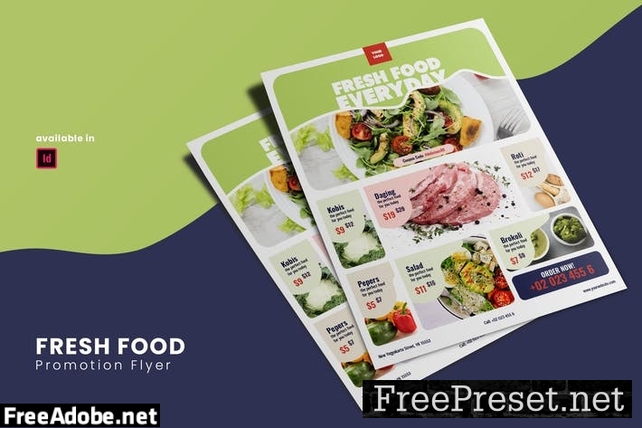 Fresh Food Prootion Flyer KNHARDQ