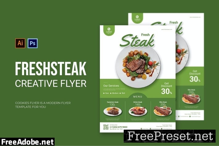 Fresh Steak - Flyer HXAHKMX