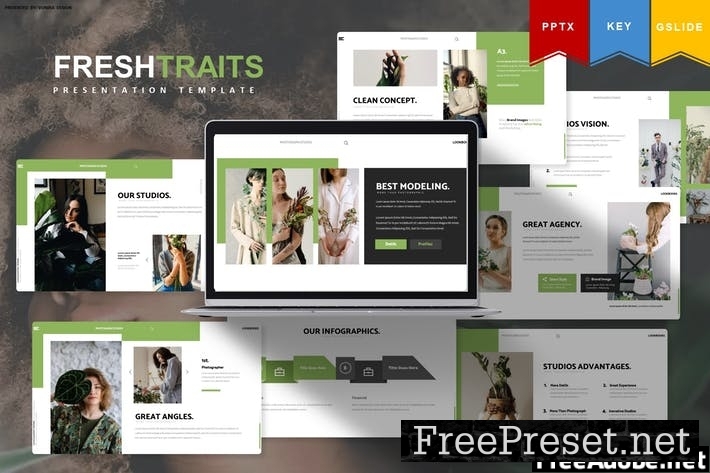 Freshtraits | Powerpoint, Keynote, Google Slides 42PU9FR