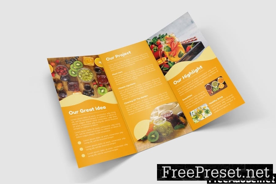 Frutys Trifold Brochure