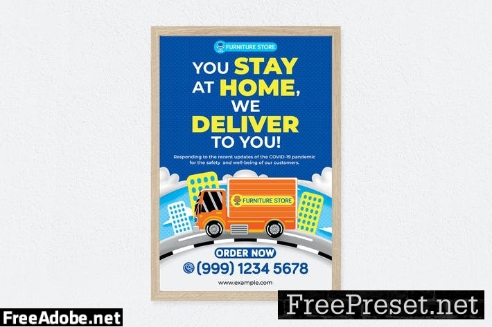 Furniture Delivery Poster 4GPJPDF