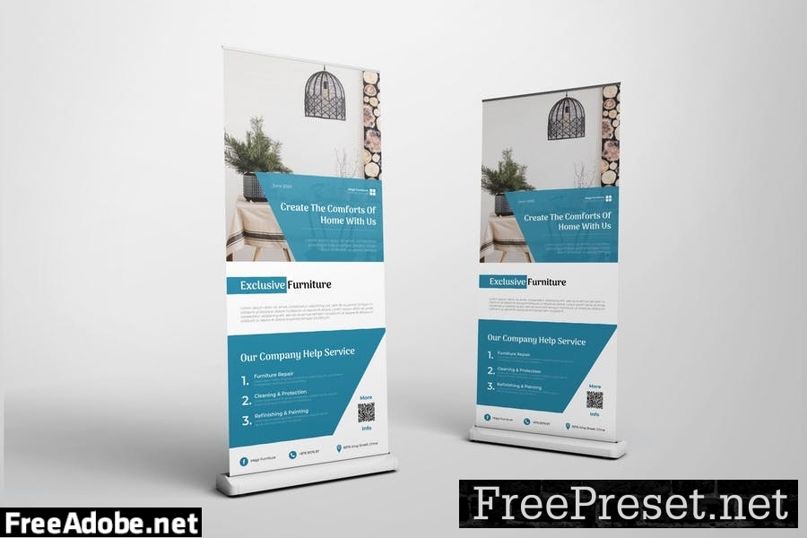 Furniture Roll Up Banner