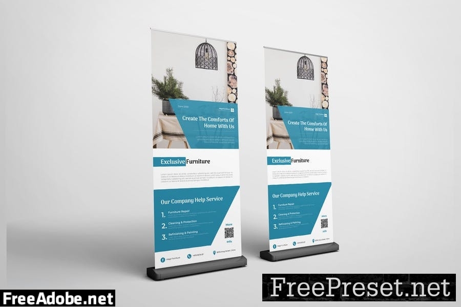 Furniture Roll Up Banner