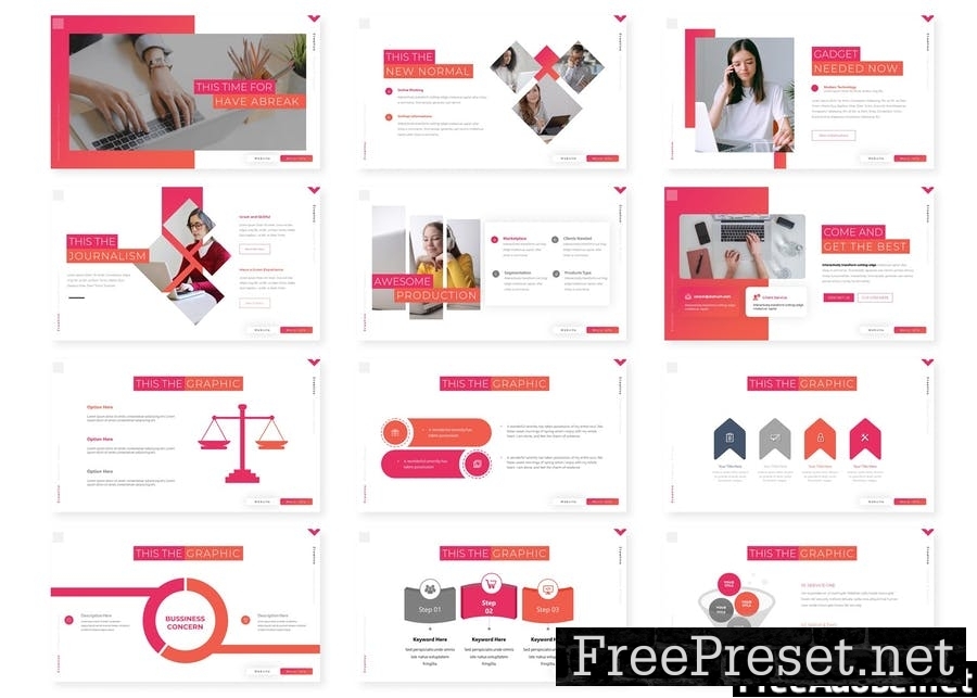 Gadgetions - Presentation Template CSUB8C9