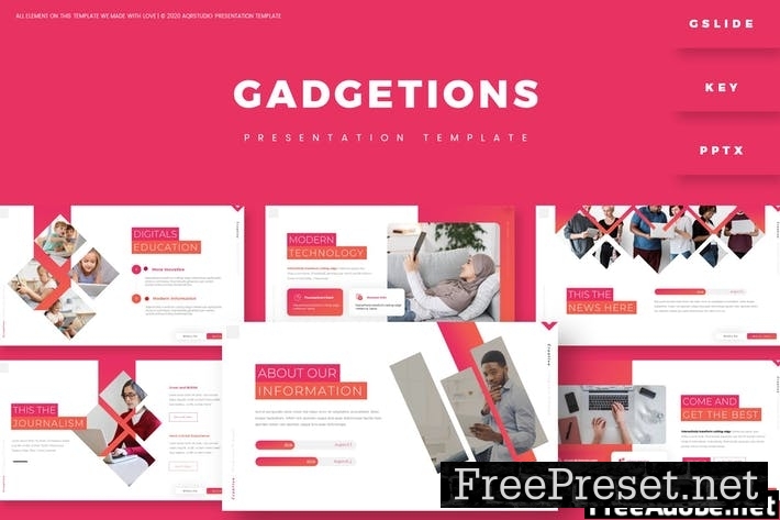 Gadgetions - Presentation Template CSUB8C9