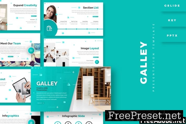 Galley - Presentation Template PSDW89Y