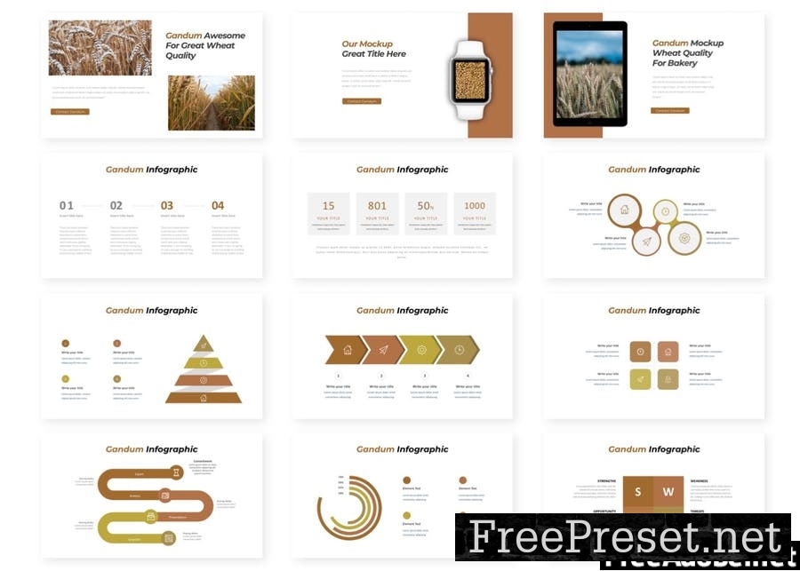 Gandum - Presentation Template