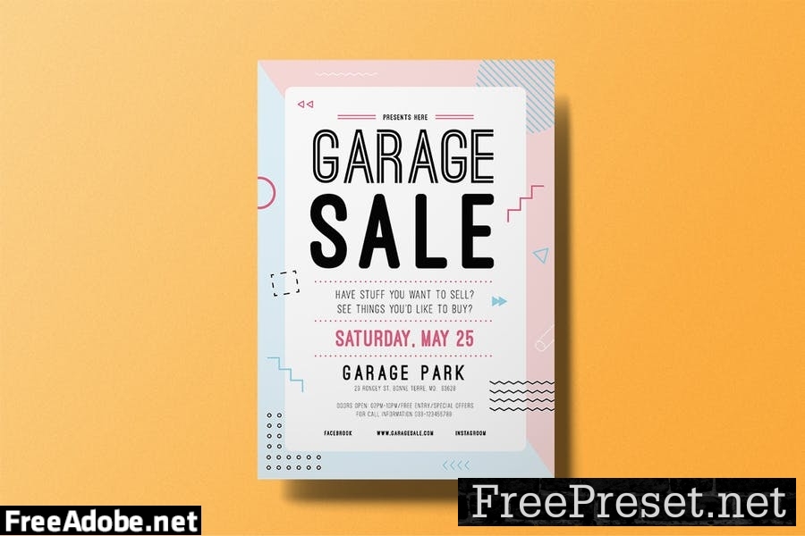 Garage Sale Flyer