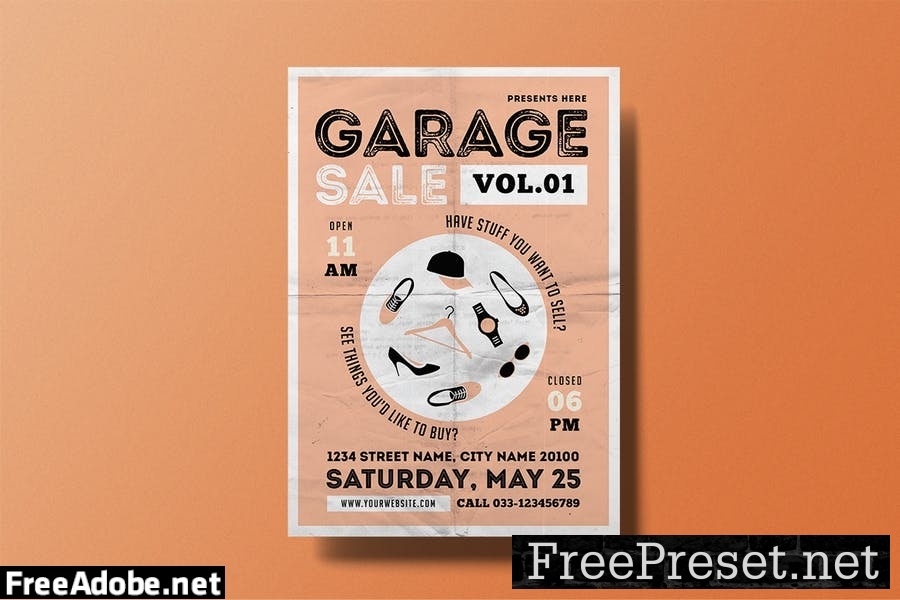 Garage Sale Flyer