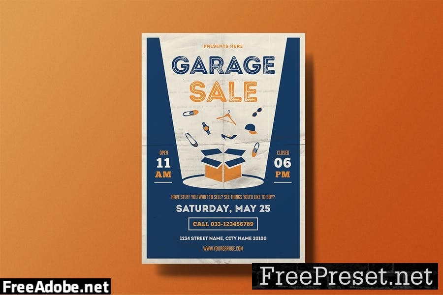 Garage Sale Flyer