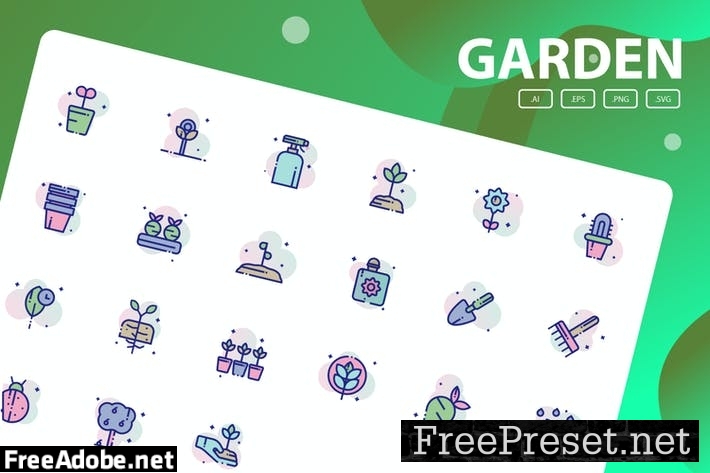 Garden Icon Pack LMMHG8R