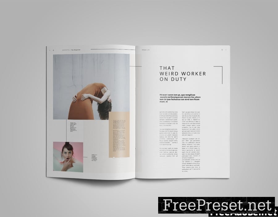 Gdanks | Magazine Template 8E7CCVG