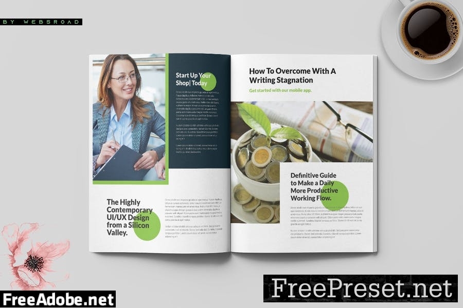 Genir | Corporate Catalogue Magazine Template