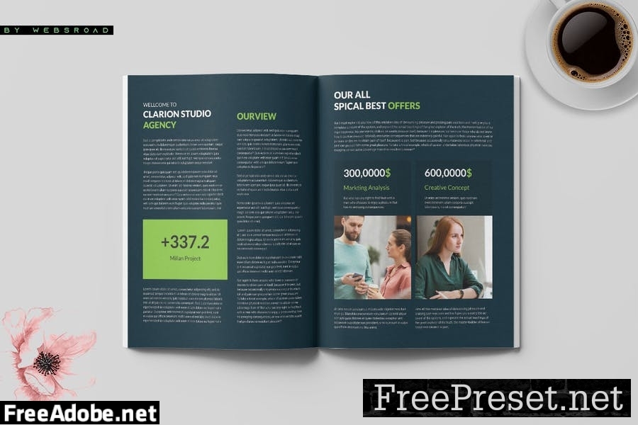 Genir | Corporate Catalogue Magazine Template