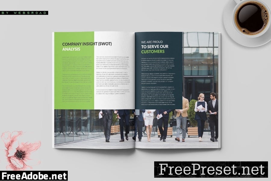 Genir | Corporate Catalogue Magazine Template