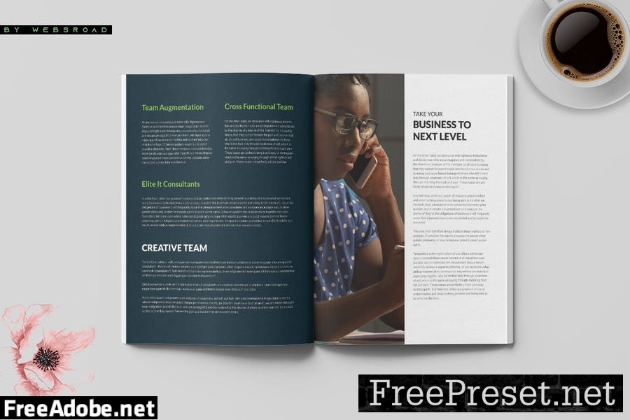 Genir | Corporate Catalogue Magazine Template