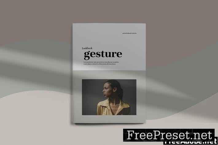 Gesture - Lookbook Brochure Template 5HQYFL9